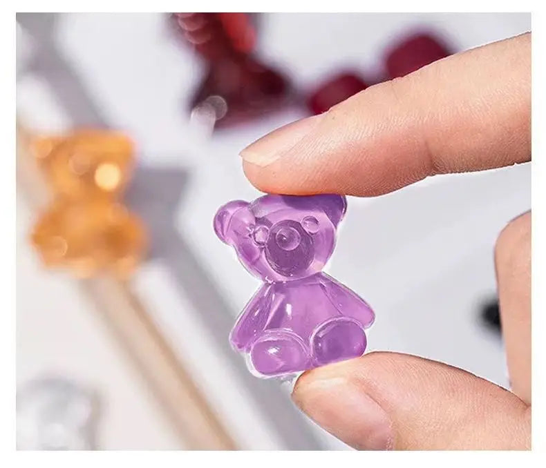 100-Piece Bear Nail Polish Color Display